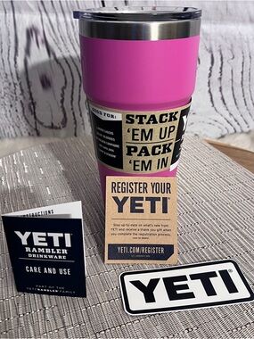 Yeti Rambler 30 oz Tumbler Bimini Pink